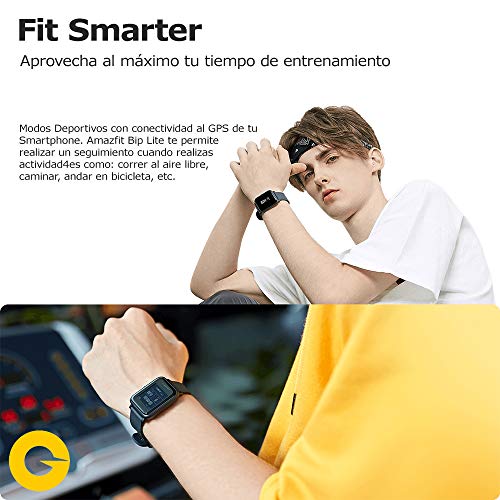 Venta Amazfit Bip Lite Negro En Stock